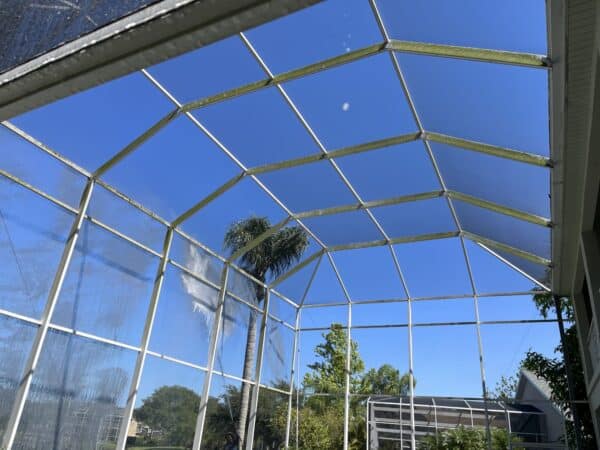 Pressure Washing Screen Enclosure