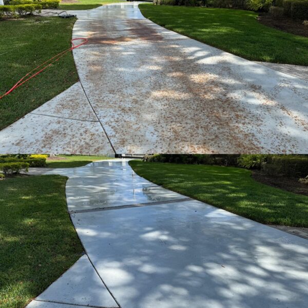 Driveway Stains Pressure Washing