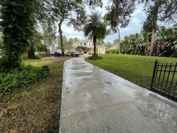 Driveway Pressure Washing