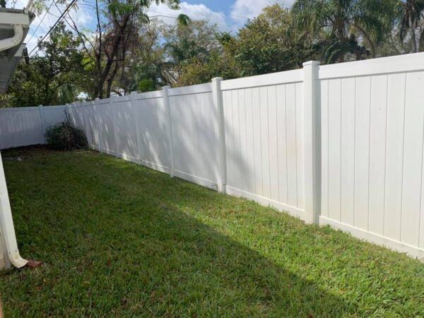 Pressure Washing Fence