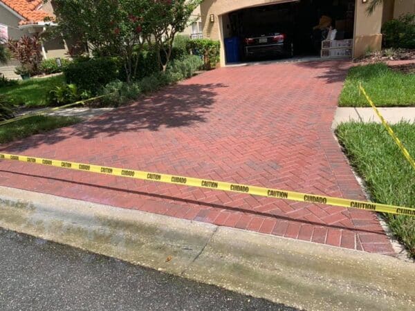 Brick Paver Sealing