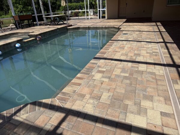 Pool Deck Cleaning & Sealing Lutz Florida